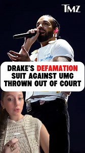 🚨Drake just took an L in court… The rapper’s defamation suit against his own label, UMG, over Kendrick’s hit, ‘Not Like Us’, was tossed. The judge says diss track bars = opinion, not fact | TMZ