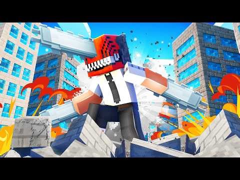 Minecraft But Im CHAINSAW MAN!