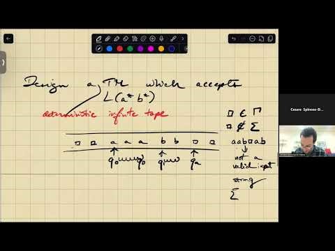 Design a Turing machine for L(a*b*)