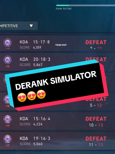 Valorant Derank Simulator: A Clove Experience