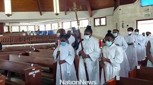 Rev. Dr Sonia Hinds conducted the traditional Good Friday service featuring the stations of the cross at St Leonard’s Anglican Church. (Video by Reco Moore) #Barbados #BarbadosNews #YourNewsYourTimeYourWay #NationBarbados #TheSourceMatters | The Nation Barbados