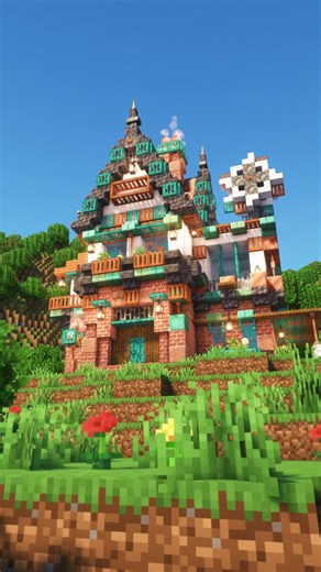 Steampunk House Tutorial in Minecraft