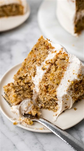 This one bowl vegan pistachio layer cake is so moist and light, it’s made with real pistachios! Topped with a silky dairy- free cream cheese frosting! 😳🍰 Ingredients (16 servings) ⁠ Cake: 1 ½ cups Cashewmilk, room temp 1 tbsp apple cider vinegar 1 ½ cups granulated sugar 1 cup unsalted vegan butter, melted & cooled to room temp 1 cup Unsweetened Plain Cashewmilk Yogurt, room temp 2 tbsp vanilla extract 1 ⅓ cups whole unshelled lightly salted pistachios 2 ½ cups all-purpose flour 3 tsp baking p