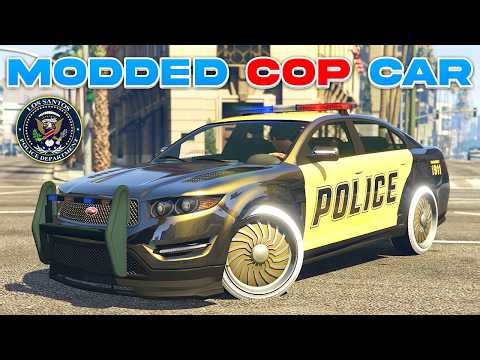 *UPDATED* HOW TO GET A MODDED COP CAR IN GTA 5 ONLINE! (Modded Police Car)