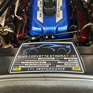 C8 Corvette Custom Aluminum Engine Bay Dress up Plaque Car Show 2020-2026 ***COUPE ONLY*** - Etsy