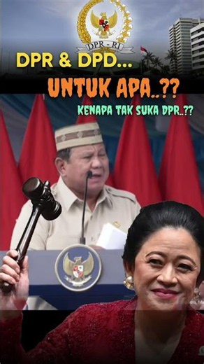 Prabowo: Untuk Apa DPR DPD? #short #prabowo #dpr #dpdri #presiden #indonesia