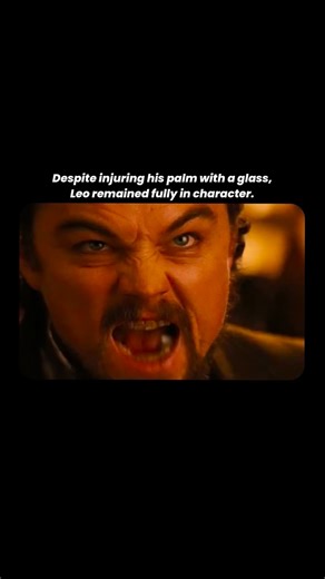 knowme on Instagram: "During one of the most intense scenes in Django Unchained, Leonardo DiCaprio delivered a performance so powerful it literally drew blood. While slamming his hand on a table in character as Calvin Candie, he accidentally crushed a glass and deeply cut his palm. Instead of stopping the scene, DiCaprio stayed completely in character—continuing his monologue with blood dripping down his hand. His co-stars were stunned, but Tarantino kept the cameras rolling, and that raw, unscr