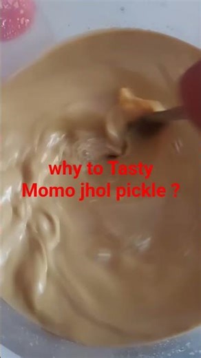 why to tasty jhol achar of momo #cooking #lifeisbutadream #foodie