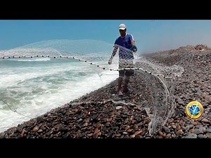 COMO TIRAR LA ATARRAYA EN EL MAR