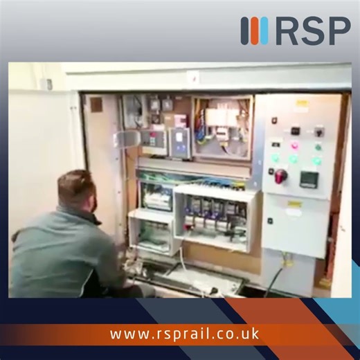 Functional testing on a Points Heating Control - RSP #railindustry #rspgroup