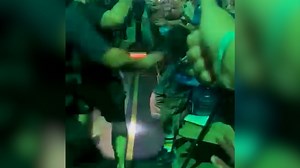 Billie Eilish's barricade walk turns chaotic, see fan violently pull the star