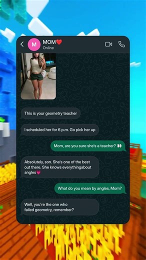 mom really thought she could help with geometry 😭 #momhumor #funny