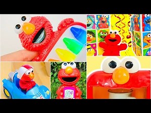ELMO Sesame Street Toys Collection Learning Talking Surprises