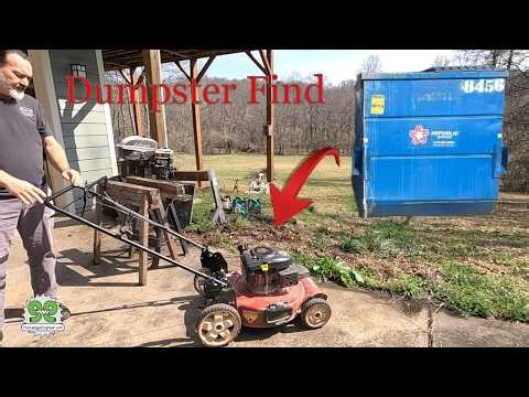 Toro Recycler Push Lawn Mower Found In Dumpster. Can We Save It?