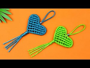 Super Easy Paracord Lanyard Keychain | How to make a Paracord Key Chain Handmade DIY Tutorial #42
