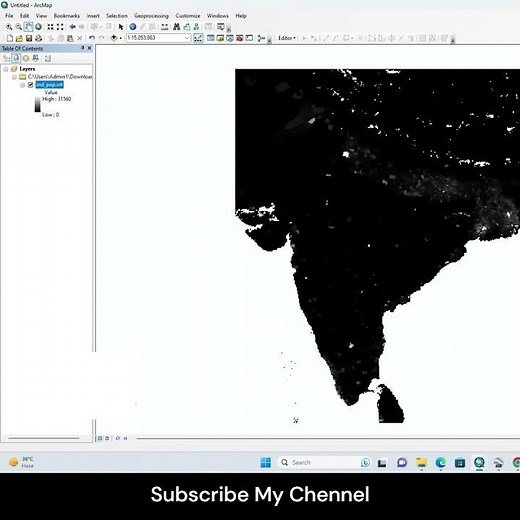 How to download population shape files India from DIVA GIS || ArcGIS ||