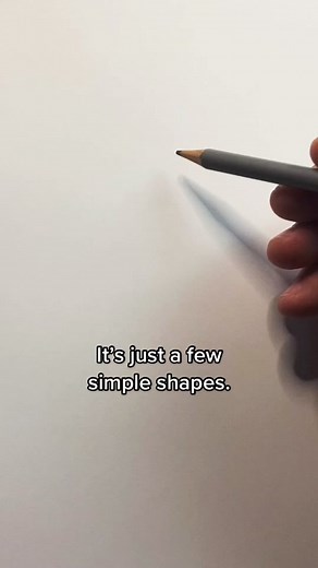 Easy way to draw a cute little baby. It’s just a few simple shapes! #drawingtutorial #baby #drawwithshane #art