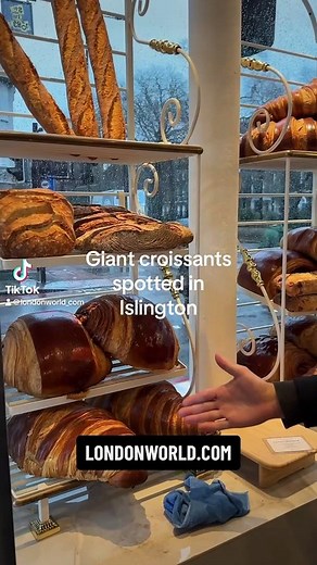 Giant croissants at Philippe Conticini