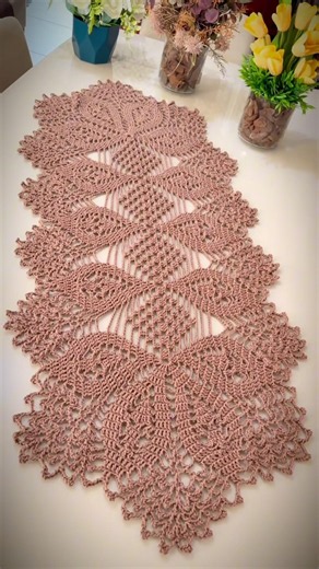 Will these crochet pieces change your life? 😱 Be honest! | Step by Step | Table Runner Crochet
