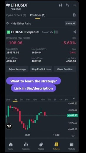 How I Read the Market Like a Pro (Live Binance Session) #Binance #Futures #Scalping #Crypto
