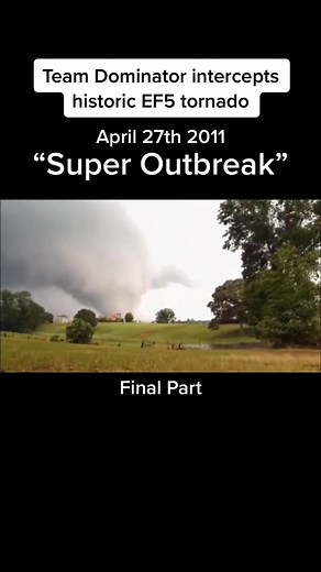 Team Dominator Intercepts Historic EF5 Tornado