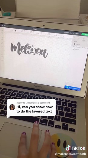Cricut Letter Layering Tutorial for Beginners