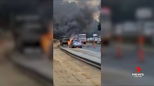 2.9K views · 16 reactions | Authorities are in a race against time to finish an upgrade on the South Eastern Freeway before the bushfire season hits. A peak hour emergency brought traffic to a standstill again and drivers fear they are sitting ducks. www.7NEWS.com.au #7NEWS | 7NEWS Adelaide | Facebook