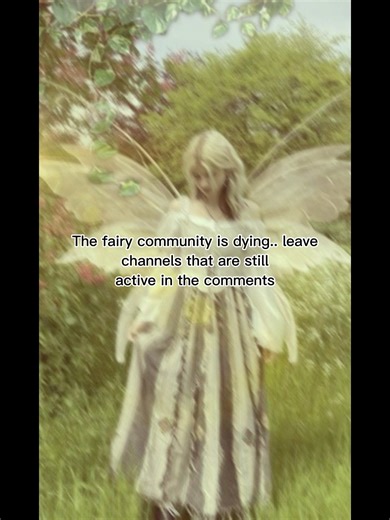 there’s barely as many accounts as there used to be #shorts #fairy #fairycore #fairyroleplay