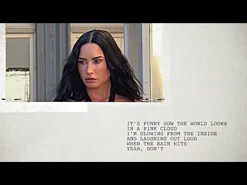 Demi Lovato - Sorry To Myself (Official Lyric Video)