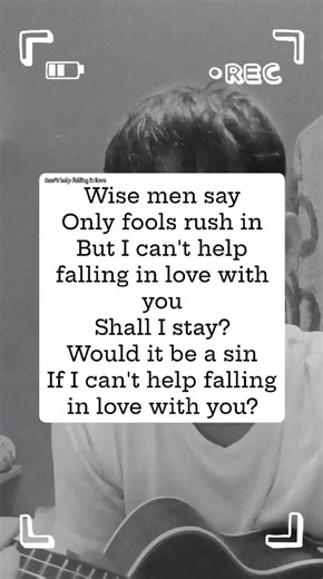You🫵 SING! CAN'T HELP FALLING IN LOVE - Uke