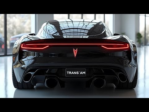 NEW! 2026 Pontiac Firebird Trans AM – The Legend Reborn! Muscle Car Comeback