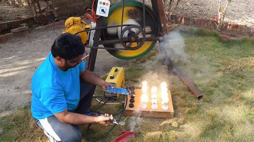 15 kW 220V Flywheel Generator Experiment – Full Load Testing, Results & Reality Check Part 14 | Multi Tech Info