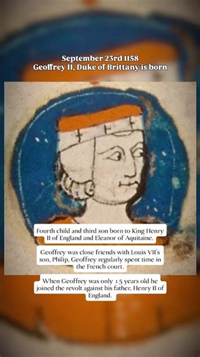 #geoffrey#royalhistory#12thcentury#plantagenet#historymystery#historyshorts#historyreels#otd#fypシ