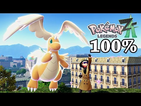 Pokemon Legends Z-A has Insane 100% Completion Requirements