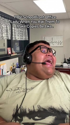 School Front Office Lady Making Copies Comedy Skit