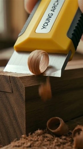 Mini Edge Chamfer Tool – Compact Keychain Wood Finisher #minitools #woodworking #wood #tools #diy