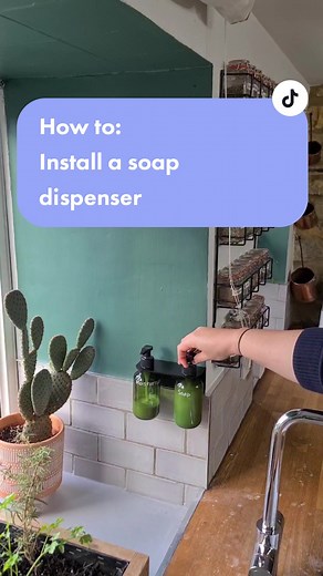 DIY: Installing a Soap Dispenser Easily
