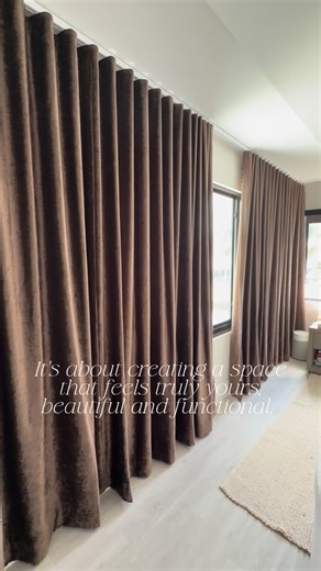 Amber Quinn on Instagram: "During my home update, I knew I wanted custom window treatments that matched my style. Blinds and Plus went above and beyond—helping me pick the perfect colors for both blinds and curtains, walking me through material and design options, and educating me along the way. Thanks to them, my vision came together beautifully. @blindsandplus"