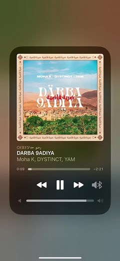 Moha K - DARBA 9ADIYA: Une Plongée dans le Rap Marocain