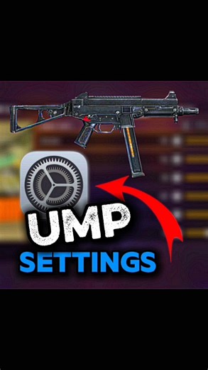 No Recoil 💀 UMP Headshot Tricks 🔥| Brazillian 🇧🇷 Secret Ump Headshot Trick No Recoil Ump ⚙️ Setting