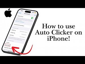 How to use Auto Clicker on iPhone!
