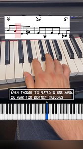 Using compound melodies in this tasty bebop line 🎹 #piano #pianolesson #pianowithjonny #pianotip #jazzpiano | Piano With Jonny