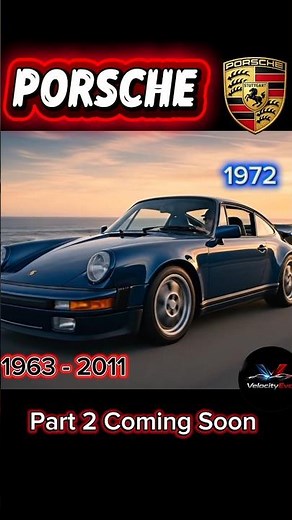 Porsche 911 Evolution 1963–2045 | Old vs Future Cars Transformation #carevolution #porsche #supercar