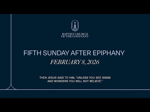 BCOC – February 8, 2026 Sunday Worship