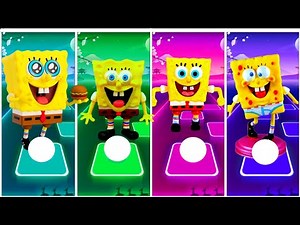 🔥[Tiles Hop]All-SpongeBob Mega-Mix(Cover) Coffin_-_Dance EDM RUSH 🔥