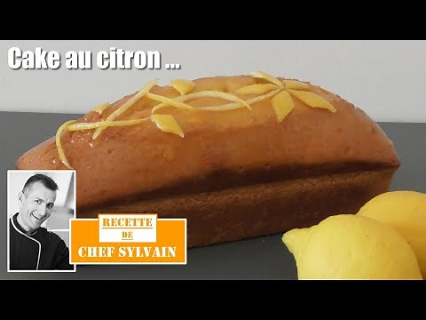 Lemon Cake - Easy Recipe by Chef Sylvain