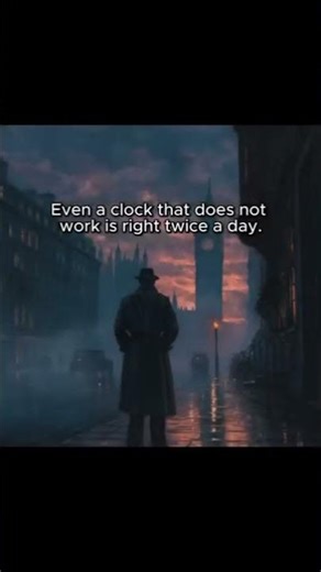 "Even a broken clock is right twice daily, but chance doesn’t make it reliable."