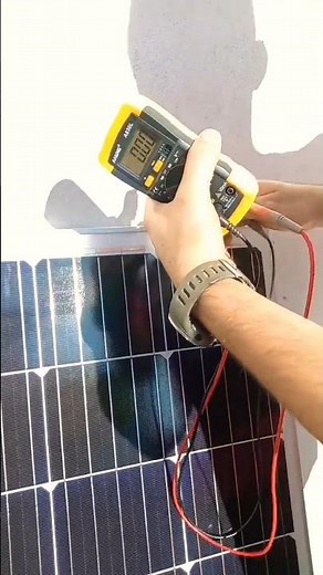 How to Measure Solar Panel Current with a Multimeter