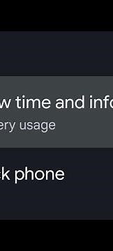How to stop displaying the time and date when the screen is locked on Android 14 phones