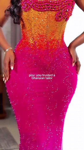 Ghanaian Tailor's Wedding Dress Creations